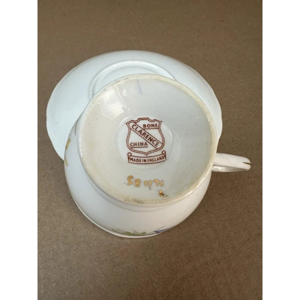 Clarence Bone China vintage clarence